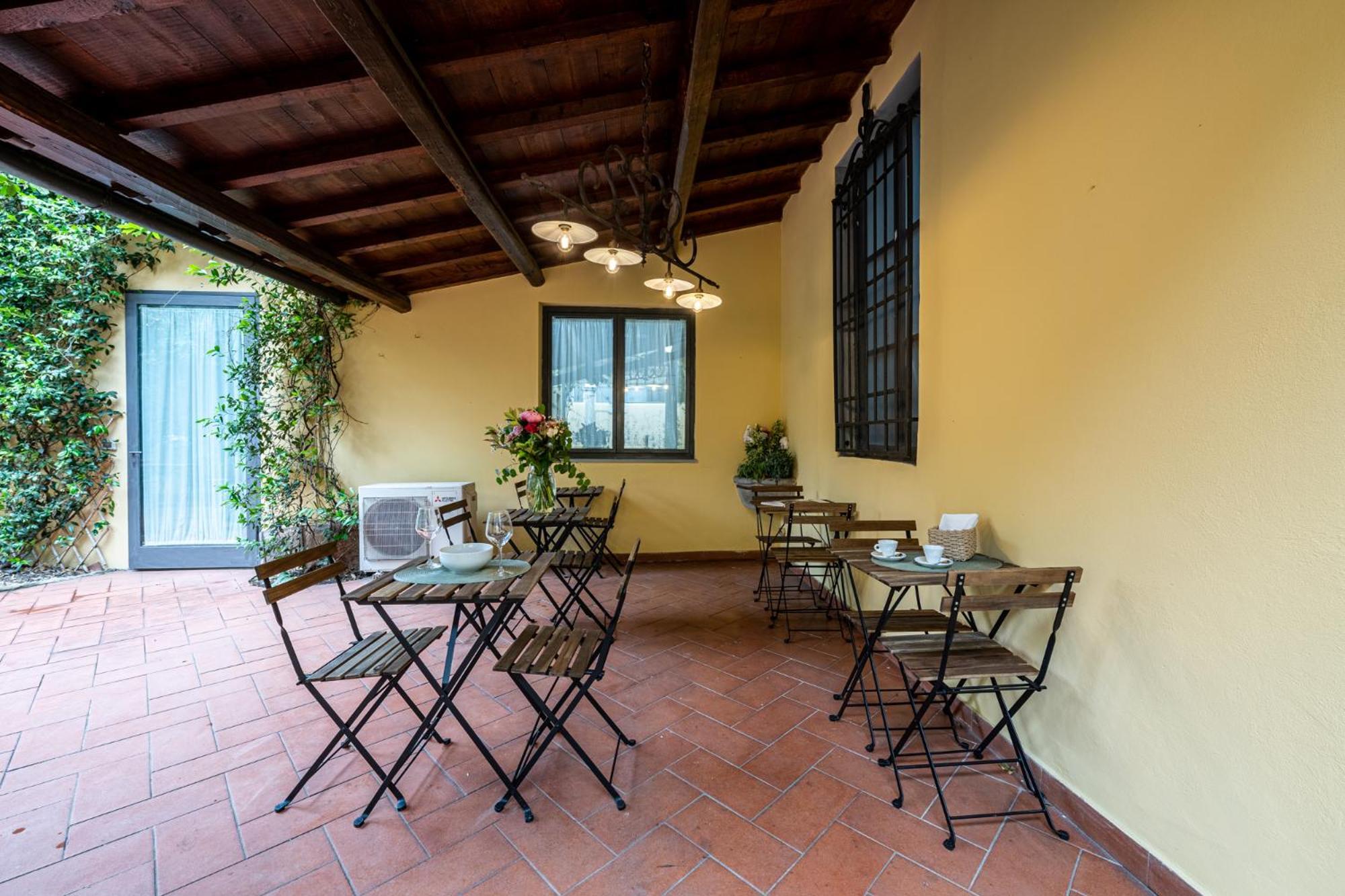 Cortile Santa Monaca Appartement Florence Buitenkant foto