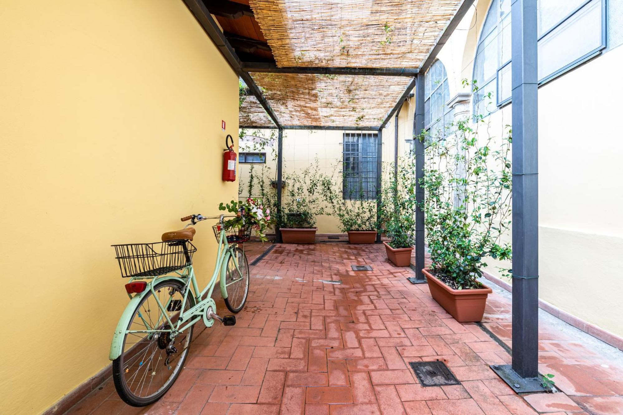 Cortile Santa Monaca Appartement Florence Buitenkant foto